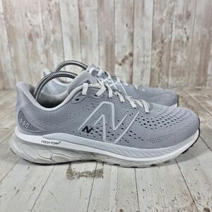 New Balance Fresh Foam X 860v12 Mens Grey Running Shoes M860G12 Size 9.5